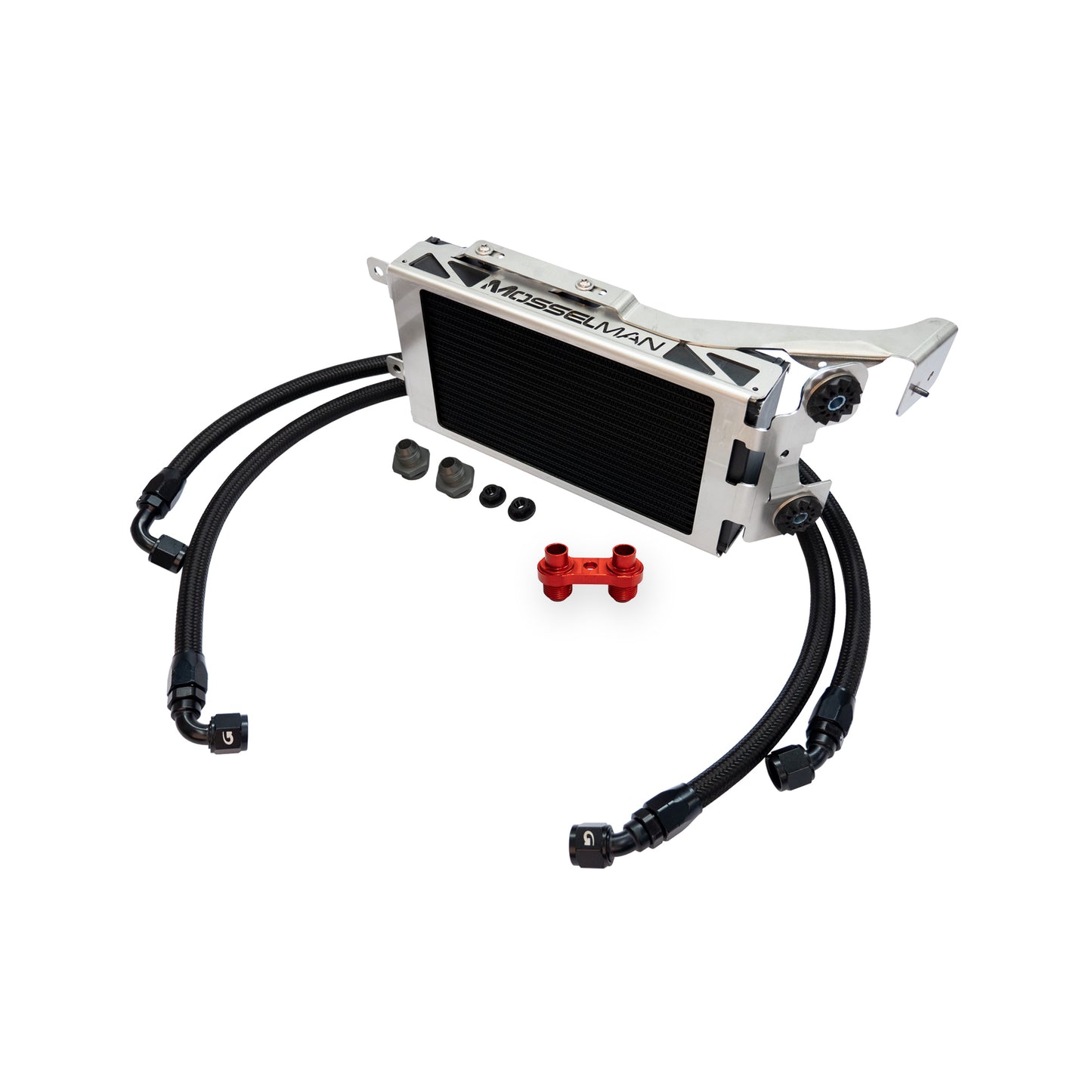 Mosselman Twin Oil Cooler Kit - E9x 335i