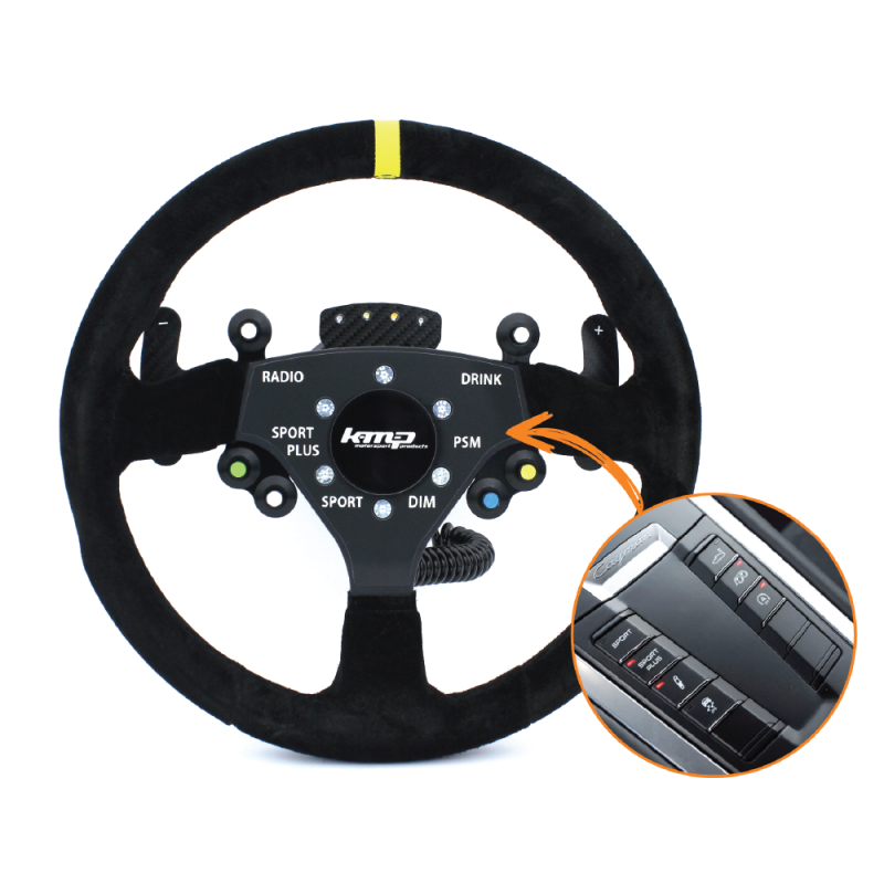 KMP Track Steering wheel, BMW G8X Racing wheel (GEN2), Please contact us to confirm price and delivery