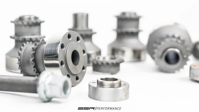 SSR PERFORMANCE DOUBLE-KEYED 4-PIN CRANK HUB BUNDLE FOR BMW M3 F80 M4 F82 F83 & M2 COMPETITION F87 S55