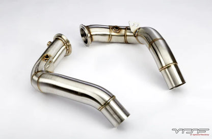 VRSF STAINLESS STEEL CATLESS DOWNPIPES FOR V8 S63 BMW X5M F85 X6M F86 & X5 50IX 4.0 4.4 N63