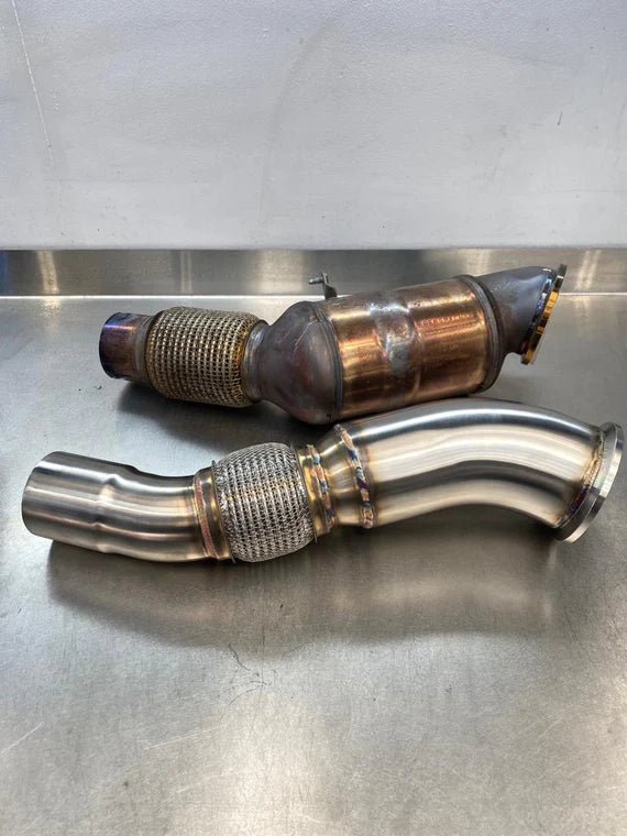 200CPSI CATTED DOWNPIPE B48 FOR BMW 120I 125I F20 220I 230I F22 320I 330E 330I F30 G20 420I 430I F32 G22 630I 730 INC. XDRIVE (2016-PRESENT)