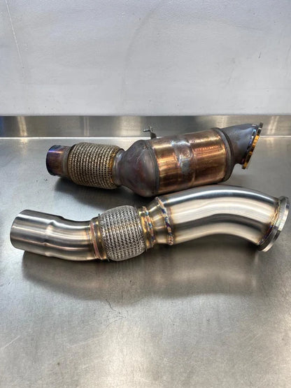 200CPSI CATTED DOWNPIPE B48 FOR BMW 120I 125I F20 220I 230I F22 320I 330E 330I F30 G20 420I 430I F32 G22 630I 730 INC. XDRIVE (2016-PRESENT)