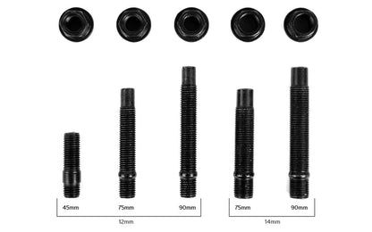 MACHT SCHNELL COMPETITION STUD CONVERSION KIT FOR BMW 90mm length M12x1.5mm