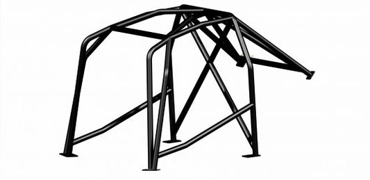 AGI roll cage BMW E46 COUPE – FULL CAGE – 6PT – BOLT IN, National Level race meetings, Drifting, or ANDRA Drag racing (down to 8.0 sec 1/4 mile)