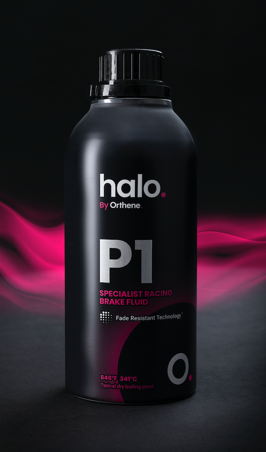 Halo by Orthene P1 Racing Brake Fluid, price for pack of 6 bottles