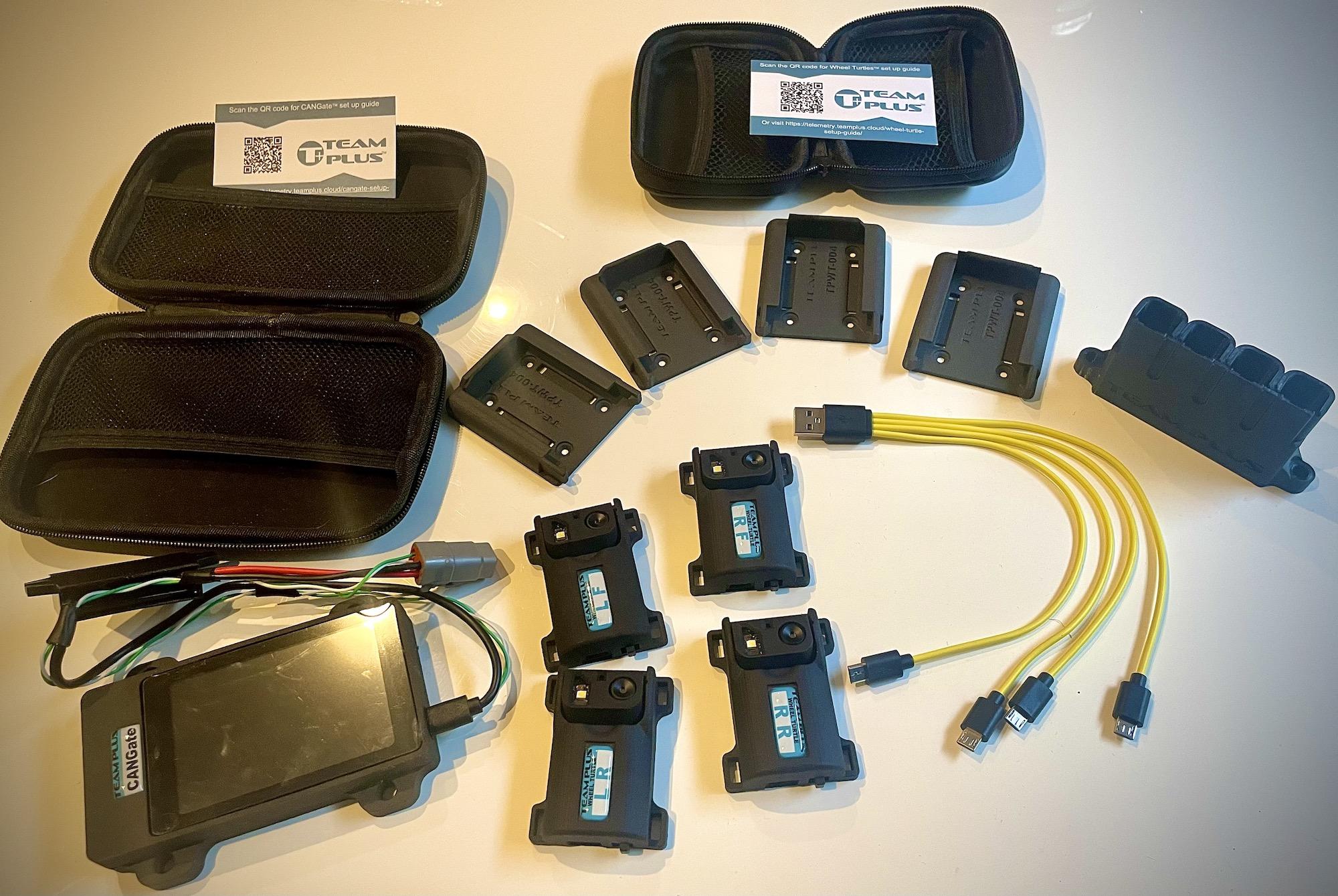 Team Plus Wheel Turtle WT1 Bundle including WT1 Tyre Temp Sensors and ...