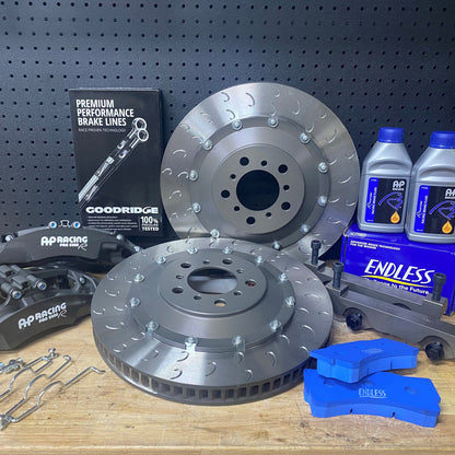 AP Racing complete Motorsport Big Brake kit BMW f8x, suits M2, M3, M4 375mm diameter, 25mm Competition thick pads
