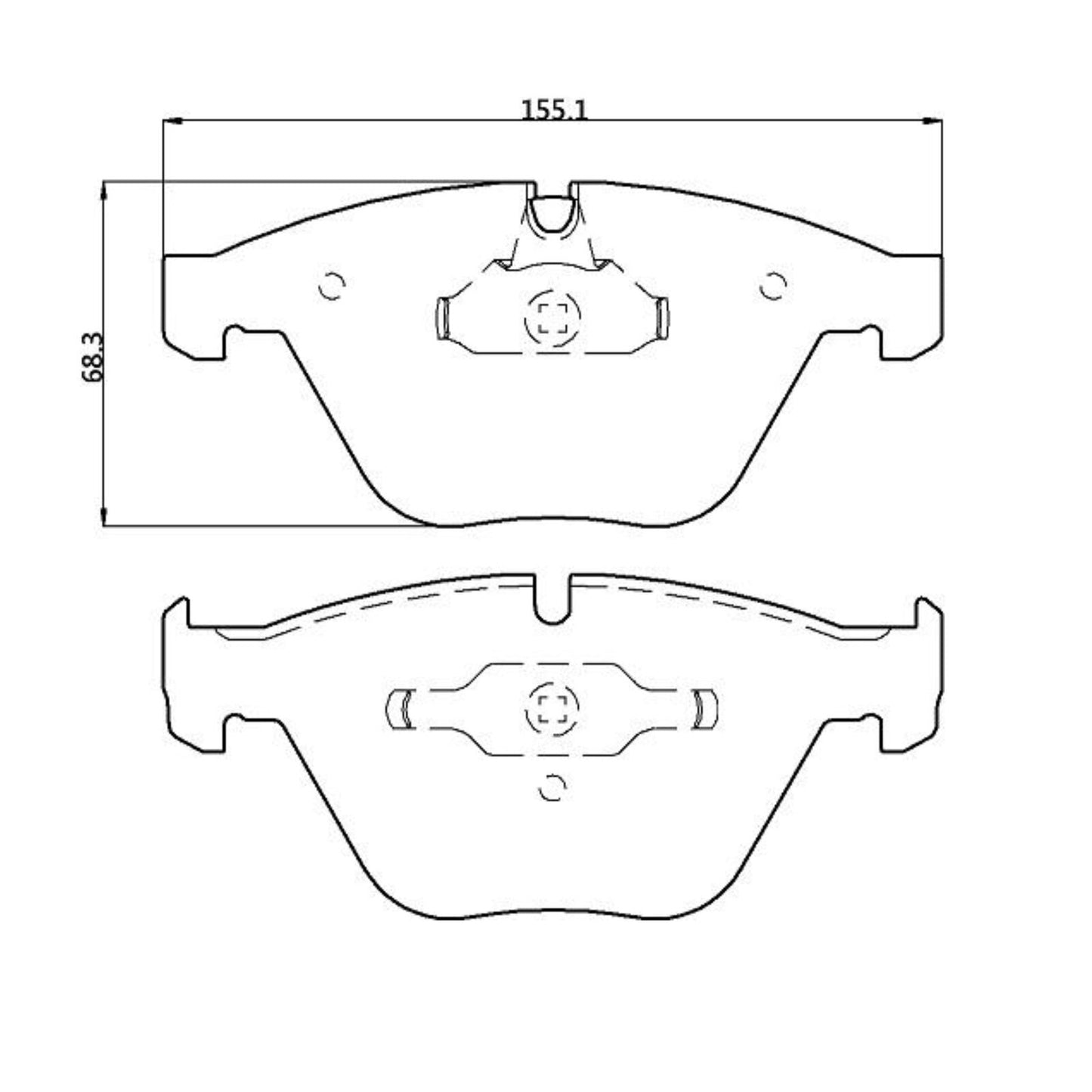 CIRCO M119 Race Brake Pads BMW M2 Competition / M5 (F10) / M6