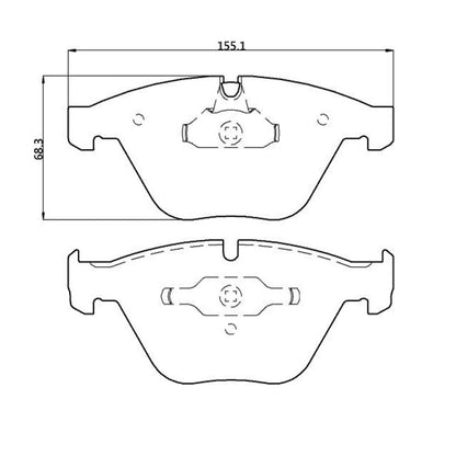 CIRCO M119 Race Brake Pads BMW M2 Competition / M5 (F10) / M6