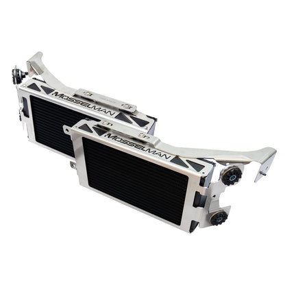 Mosselman Twin Oil Cooler Kit - E8x 135i, 1 Series M (1M)