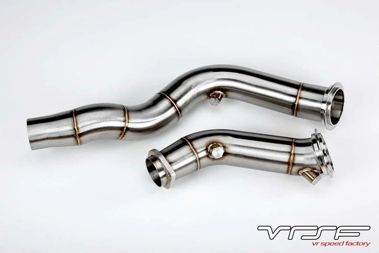 VRSF CATLESS DOWNPIPES FOR S55 BMW M3 F80 M4 F82 M2 COMPETITION F87