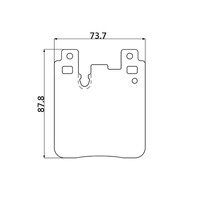 WINMAX W3 PERFORMANCE TRACKDAY BRAKE PADS BMW M2 / M3 / M4 Rear