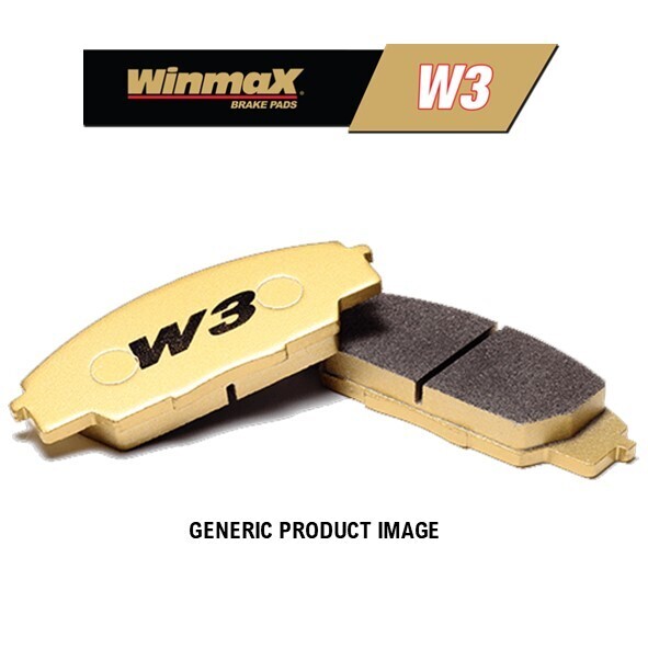 WINMAX W3 PERFORMANCE TRACKDAY BRAKE PADS BMW M3 (E46) FRONT