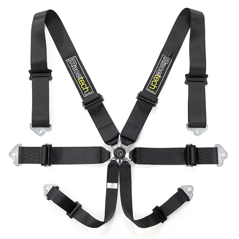 RACETECH Magnum 6-point Lightweight Harness - FIA Approved