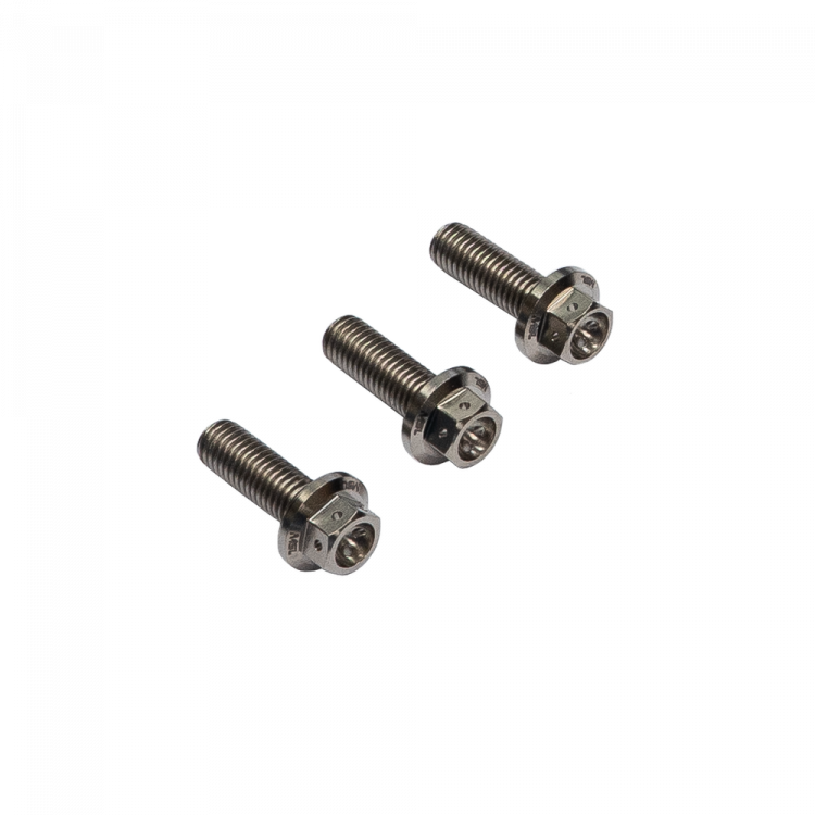 Mosselman Titanium GR5 Hex-Race Bolt Set, M8x25