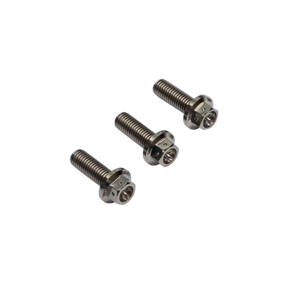 Mosselman Titanium GR5 Hex-Race Bolt Set, M8x25