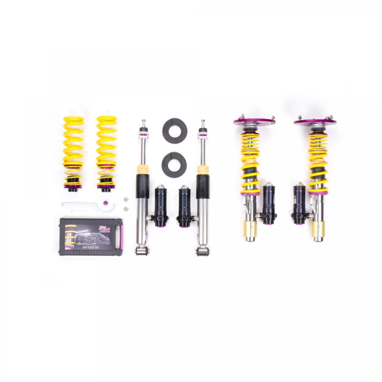 KW Variant 4 (V4) Clubsport Coilover Set incl. Top Mounts - E46 M3 & M3 CSL