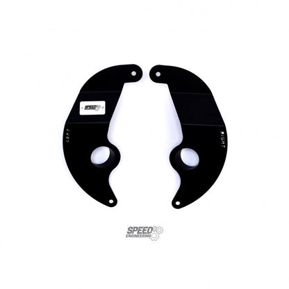 Speed Engineering Front Brake Cooling Complete Set, Carbon - F87 M2 Competition, M2 CS