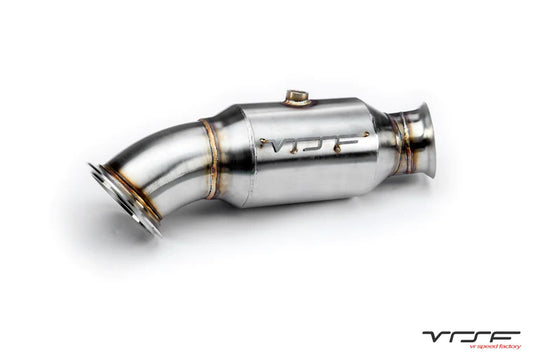 VRSF 4" HIGH FLOW CATTED DOWNPIPE FOR N55 EWG BMW M135I F20 M235I F22 335I F30 435I F32 & M2 F87 2013-2018