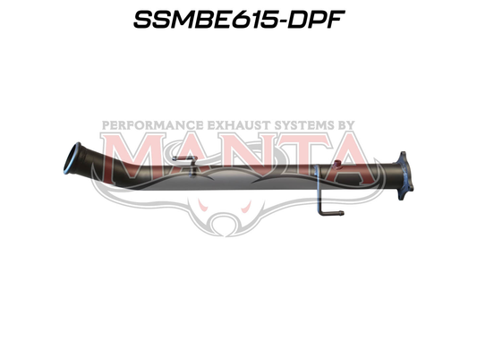 VW Amarok V6 3.0L 2016-2022, 3in DPF Replacement Pipe
