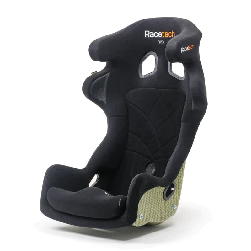 RACETECH RT9119WTHR-011 - Kevlar / Carbon Wide and Tall Lightweight Racing Seat FIA approved, Head restraint